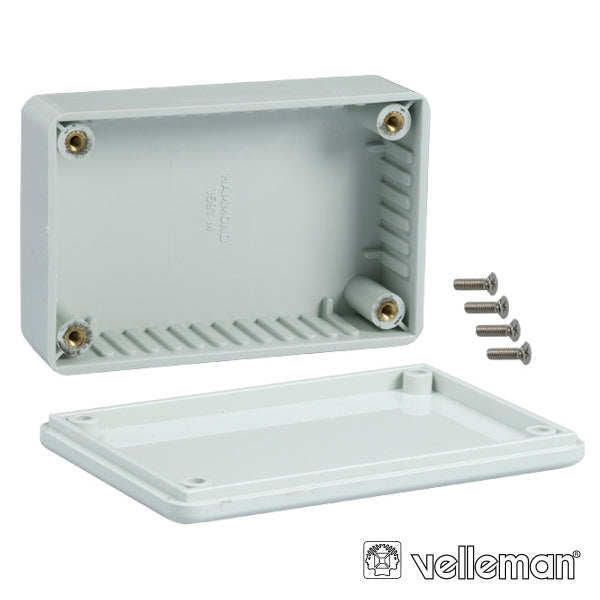 Caixa Abs Cinza Escuro 90X50X24Mm - Tauu,pt