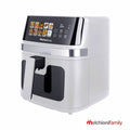 Fritadeira S/ Óleo Digital C/ Dupla Resistência 2200W 8L - Tauu,pt