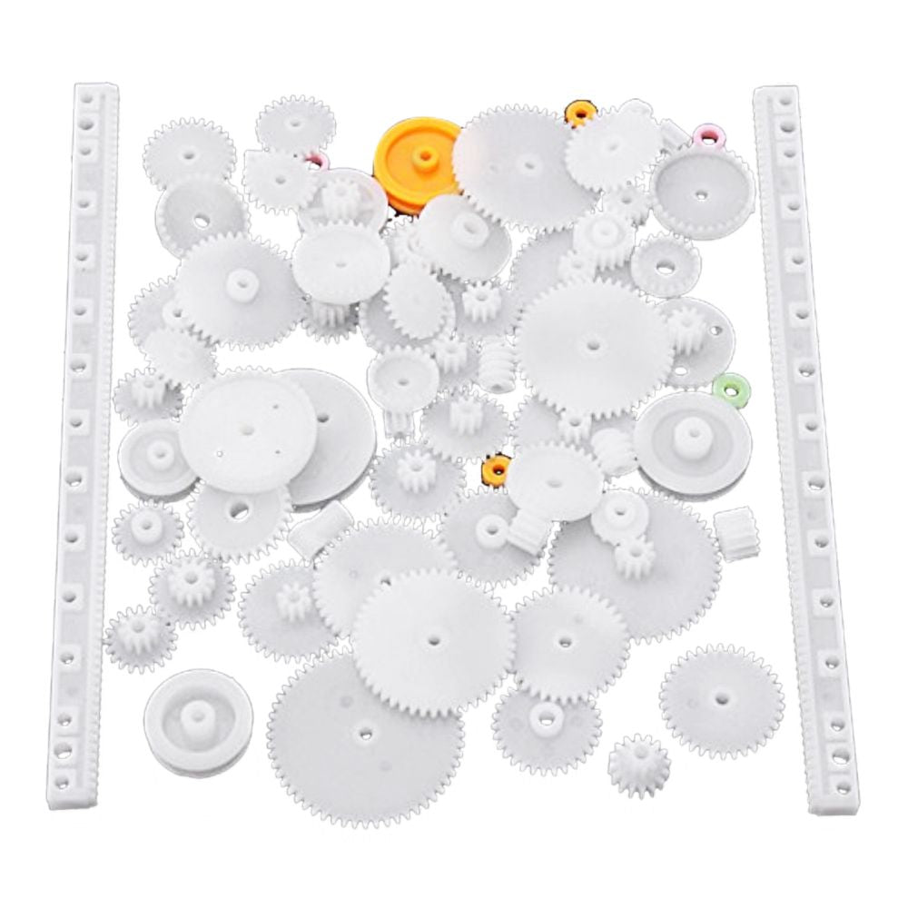 Kit De Engrenagens Plástico De Redução Dupla 75 Peças - Tauu.pt