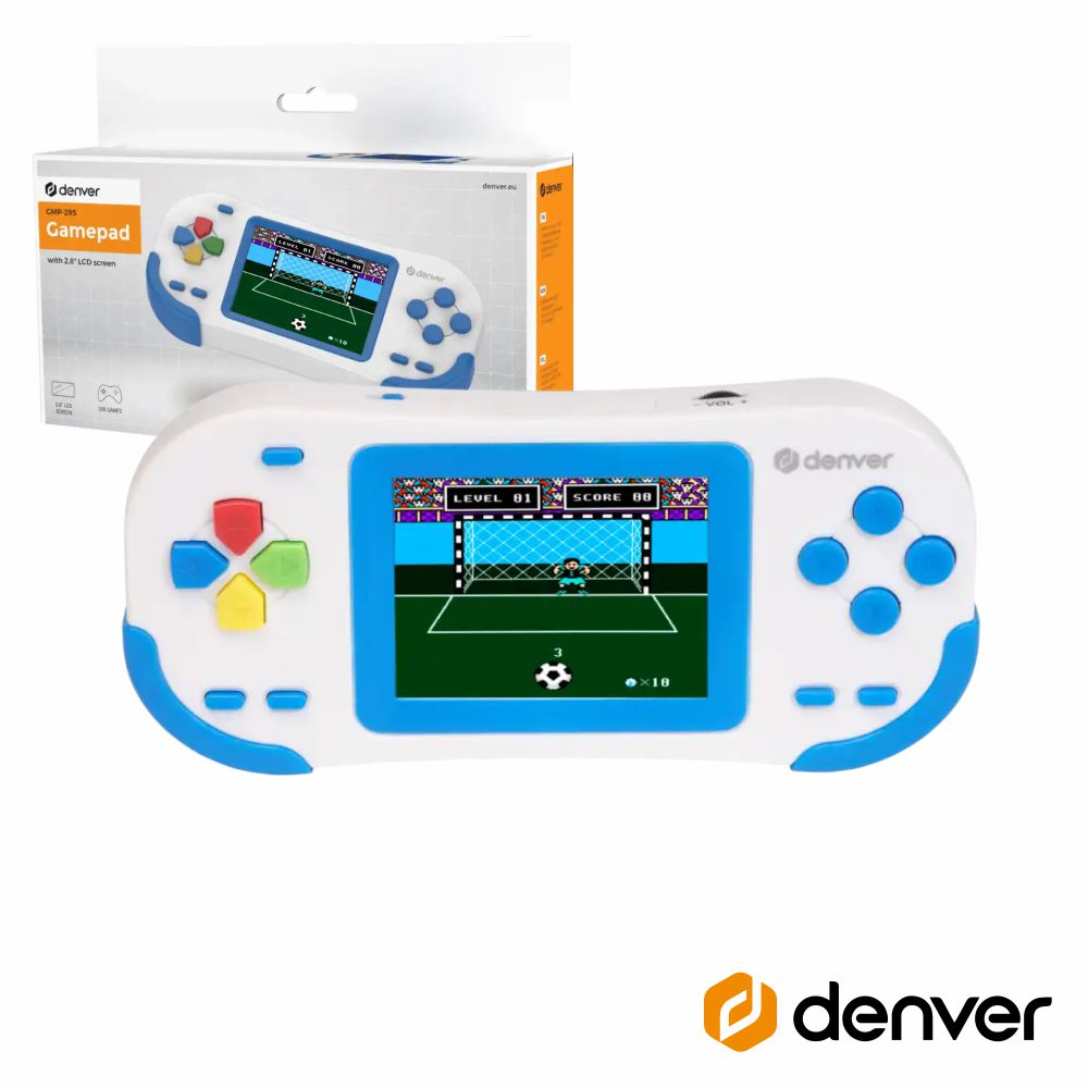 Consola De Jogos Compacta C/ Tela 2.8" E 200 Jogos Denver - Tauu.pt