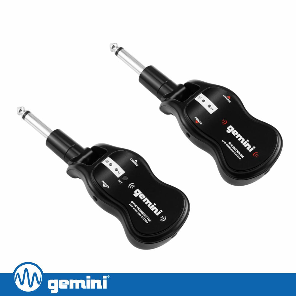Sistema S/ Fios Uhf P/ Instrumentos Musicais Gemini - Tauu.pt
