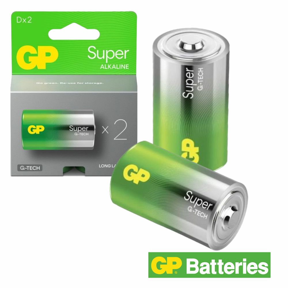 Pilha Ultra Alcalina Lr20/D 1.5V 2X Blister Gp - Tauu.pt