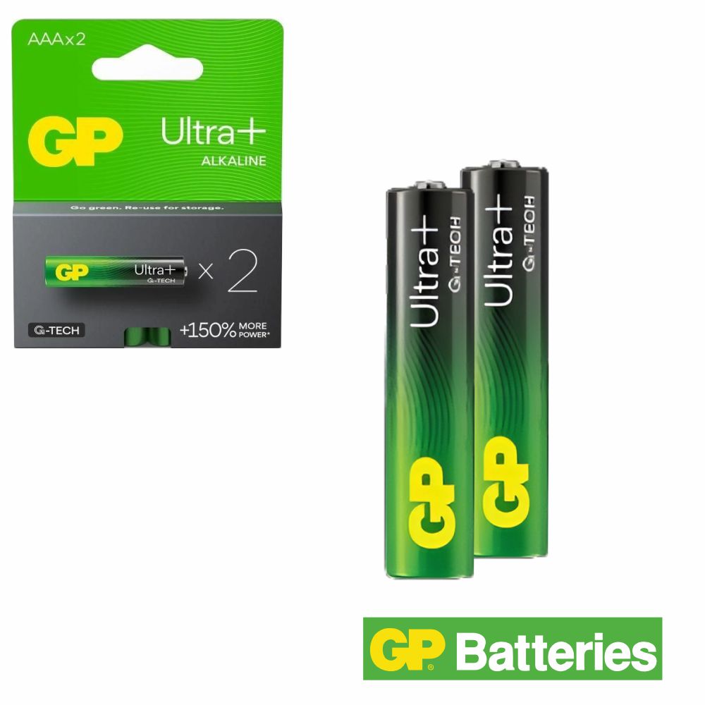Pilha Ultra Alcalina Plus Lr03/Aaa 1,5V 2X Blister Gp - Tauu,pt
