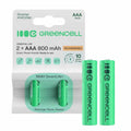 Pilha Recarregável Aaa 1.2V 800Ma 2X Blister Green Cell - Tauu.pt