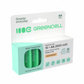 Pilha Recarregável Aa 1,2V 2600Mah 16X Blister Green Cell - Tauu,pt