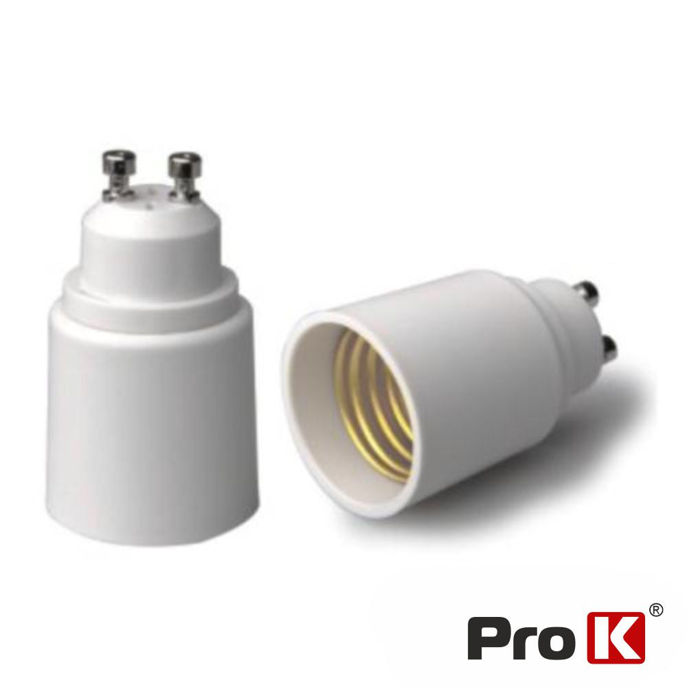 Casquilho Adaptador De Gu10 P/ E27 Prok - Tauu,pt