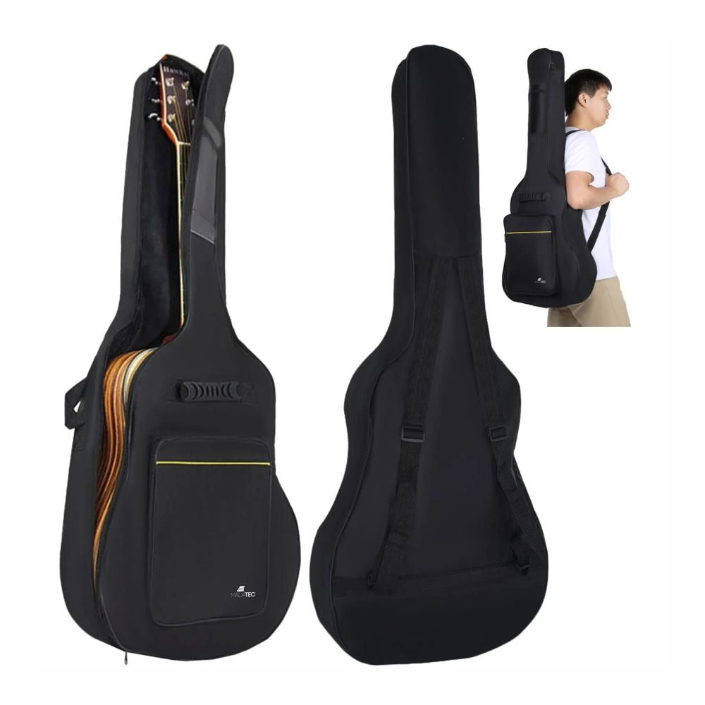 Capa P/ Guitarra Clássica/Acústica Até 41" Preto - Tauu.pt