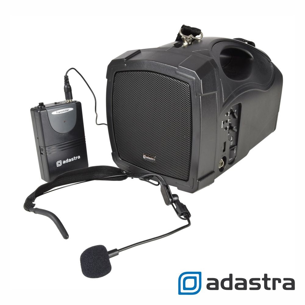 Coluna Portátil Amplificada 25W Vhf/Usb/Fm/Bt Adastra - Tauu.pt