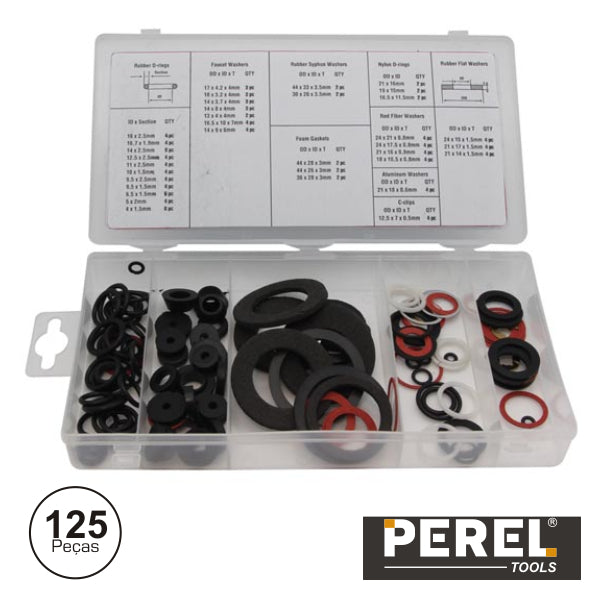 Kit De Anilhas Estanques 125X Perel - Tauu.pt