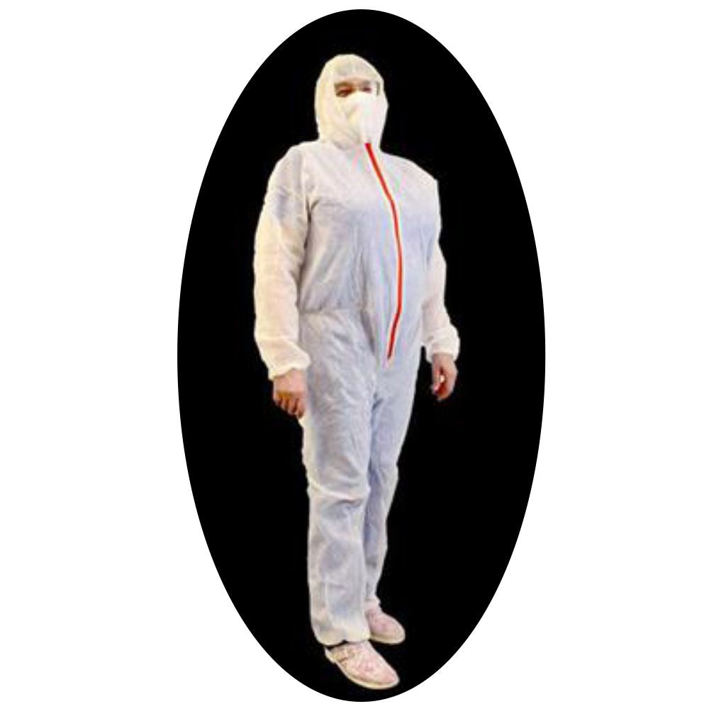 Fato Hazmat De Propileno L-Xl - Tauu,pt