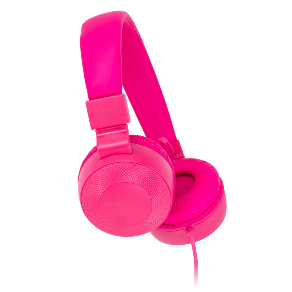 Auscultadores Stereo C/ Fios C/ Micro Rosa - Tauu.pt