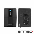 Ups Interativa Led 650Va 390W 2Xschuko Armac - Tauu.pt