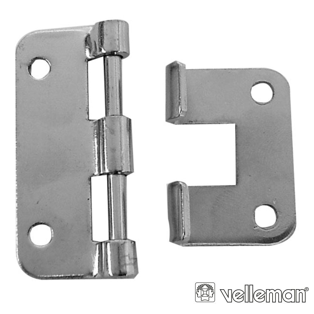 Dobradiça Metálica P/ Colunas (10X) Velleman - Tauu,pt