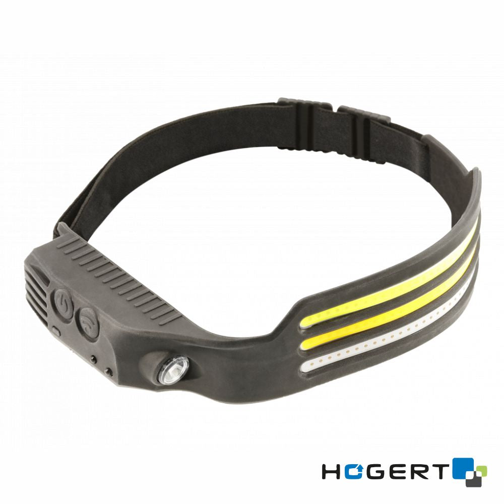 Lanterna De Cabeça Cob 5W 600Lm C/ Sensor Movimento Hogert - Tauu.pt