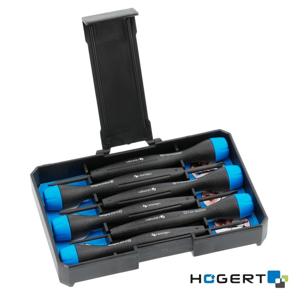 Conjunto De 6 Chaves De Precisão Vde 1000V Hogert - Tauu.pt