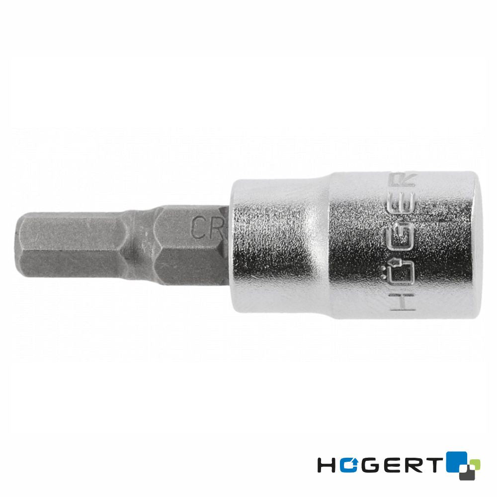 Chave De Caixa C/ Bit Hexagonal 6Mm 1/4 Hogert - Tauu.pt