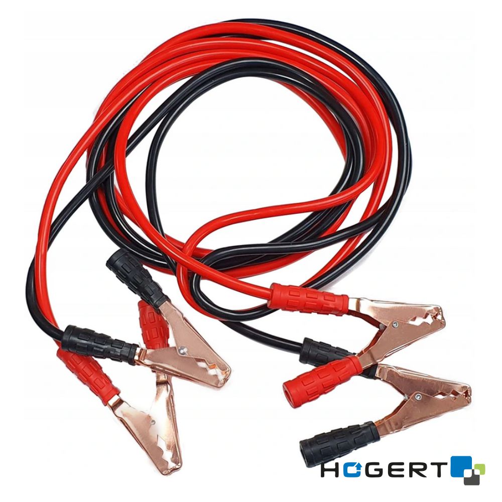 Conjunto Cabos Bateria Arranque 600A 3.5M Hogert - Tauu.pt