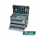 Mala Ferramentas Profissional C/ Gavetas 124 Peças Proskit - Tauu.pt