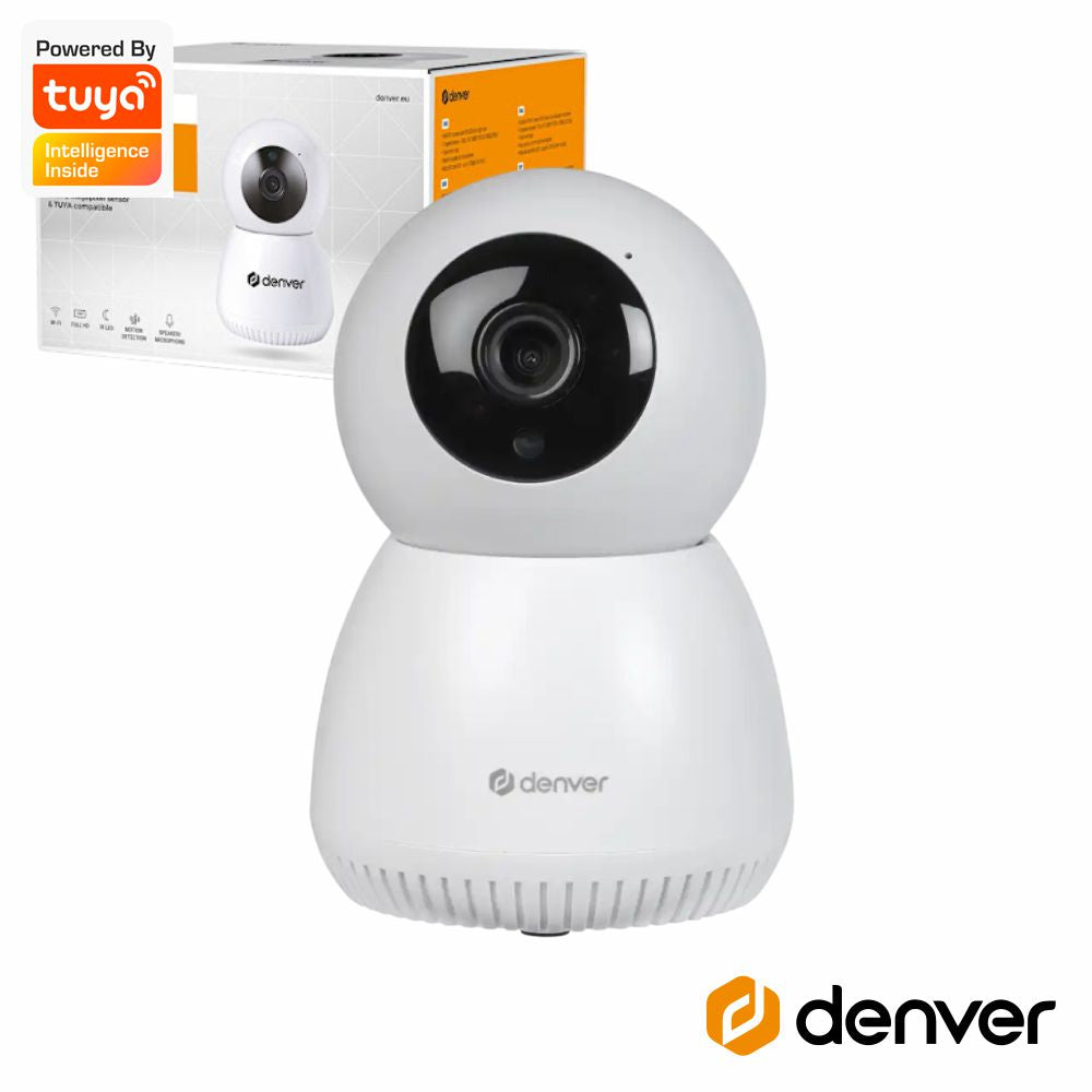 Câmara Ip 2Mp C/ Wifi Hd Pan/Tilt Tuya Denver - Tauu,pt