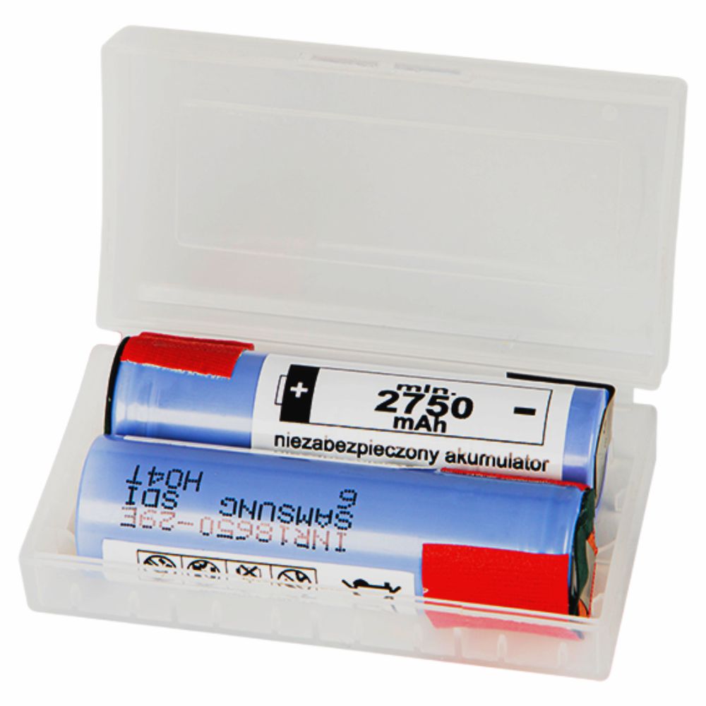Bateria Lítio 18650 3,7V 2750Ma C/ Patilhas Pack 2Un Samsung - Tauu,pt
