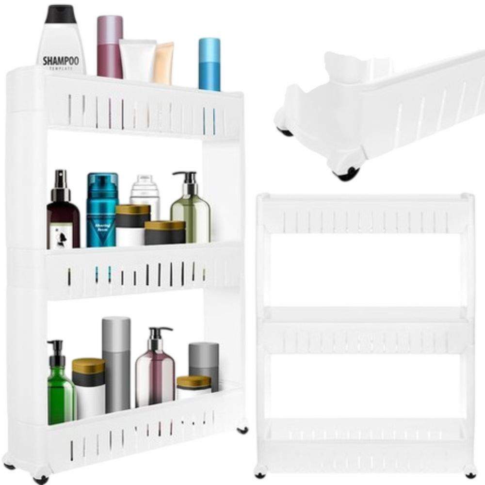 Organizador Móvel De Produtos Com 3 Prateleiras - Tauu.pt