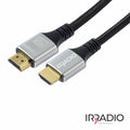 Cabo Hdmi Dourado Macho / Macho 2,1 8K Preto 3M Irradio - Tauu,pt