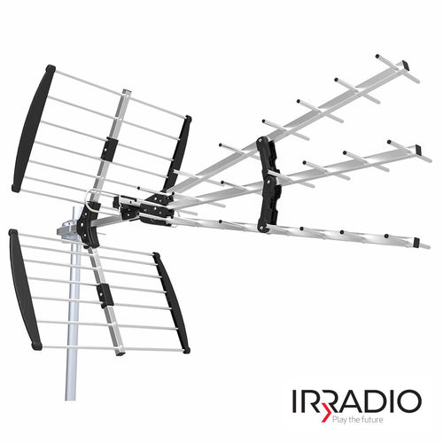 Antena Tdt Exterior Uhf 23 Elementos 17Db Filtro Lte 5G - Tauu.pt