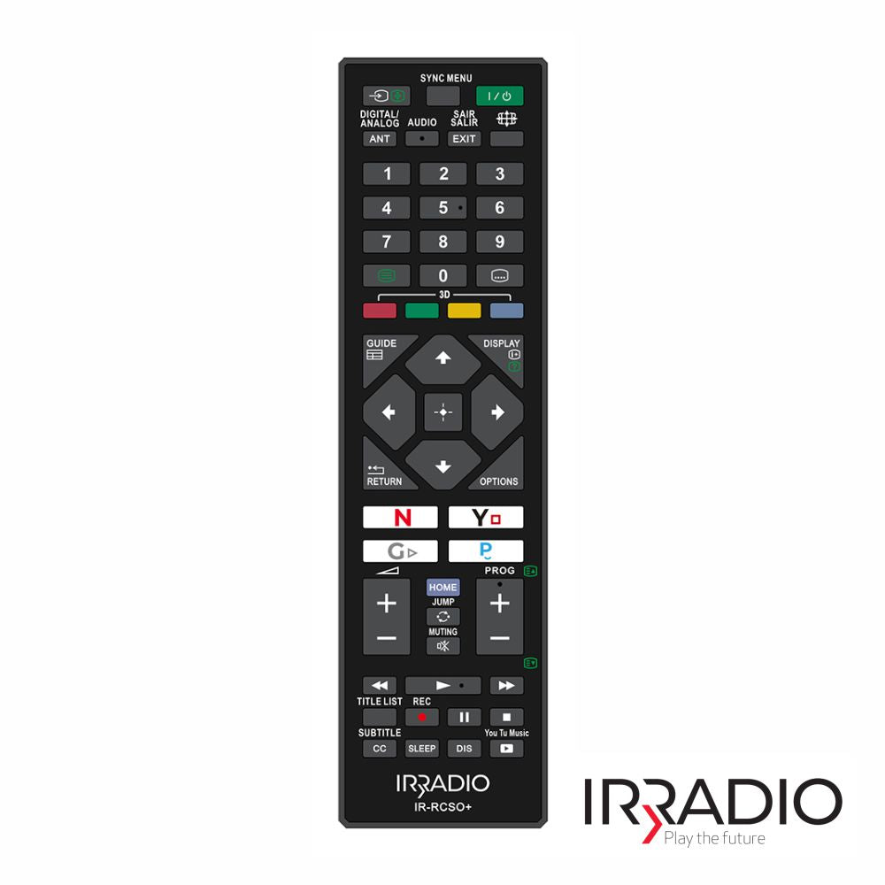 Comando Universal Lcd/Led Sony Smart Tv - Tauu,pt