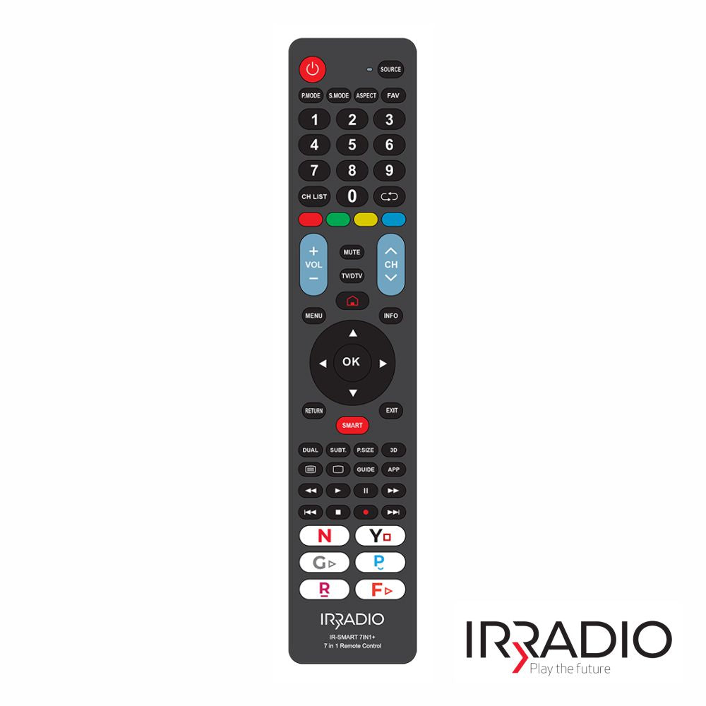 Comando Universal Compatível C/ 7 Marcas Smart Tv - Tauu,pt