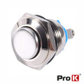 Comutador Pulsador Redondo Ip65 230V Off/ (On) N.A Prok - Tauu.pt