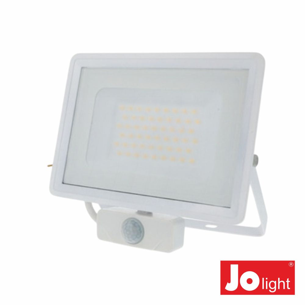 Foco Led Ultra Slim 50W 230V 4000K 4250Lm Ip65 C/ Pir Joligh - Tauu.pt
