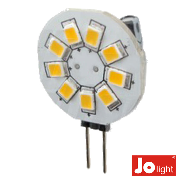 Lâmpada G4 1,2W 12V 9 Leds Branco Quente Jolight - Tauu,pt