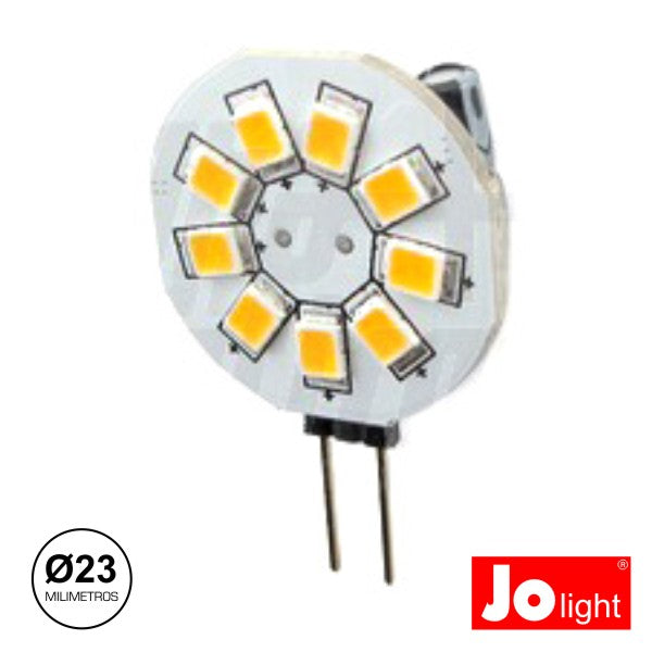 Lâmpada G4 1,5W 10-30V 9 Leds Branco Frio Jolight - Tauu,pt