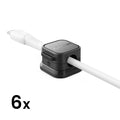 Conjunto De 3X Organizadores De Cabos Preto Joyroom - Tauu.pt