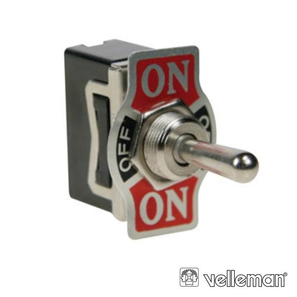 Interruptor Alavanca 10A-250V Dpdt On-Off-On Velleman - Tauu.pt