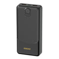 Powerbank 10000Mah C/ 2Xusb-A 1Xusb-C 2.4A Preto - Tauu.pt