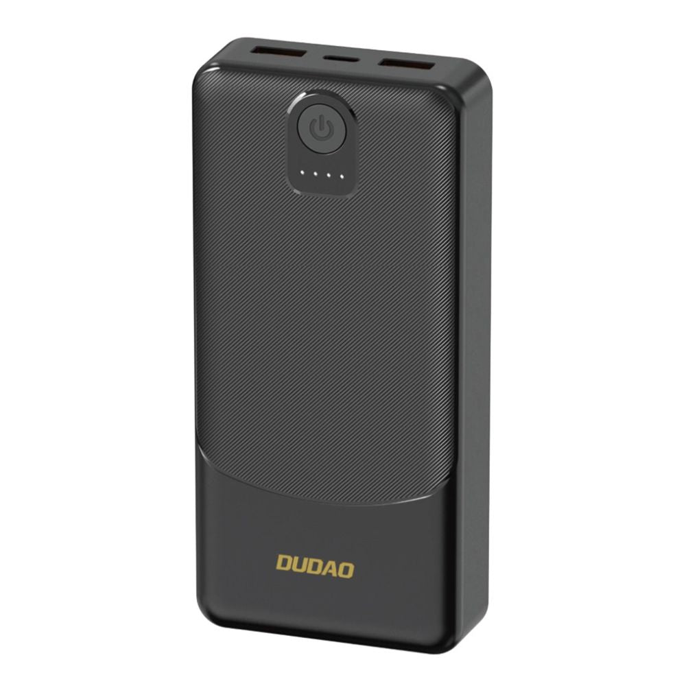 Powerbank 10000Mah C/ 2Xusb-A 1Xusb-C 2.4A Preto - Tauu.pt
