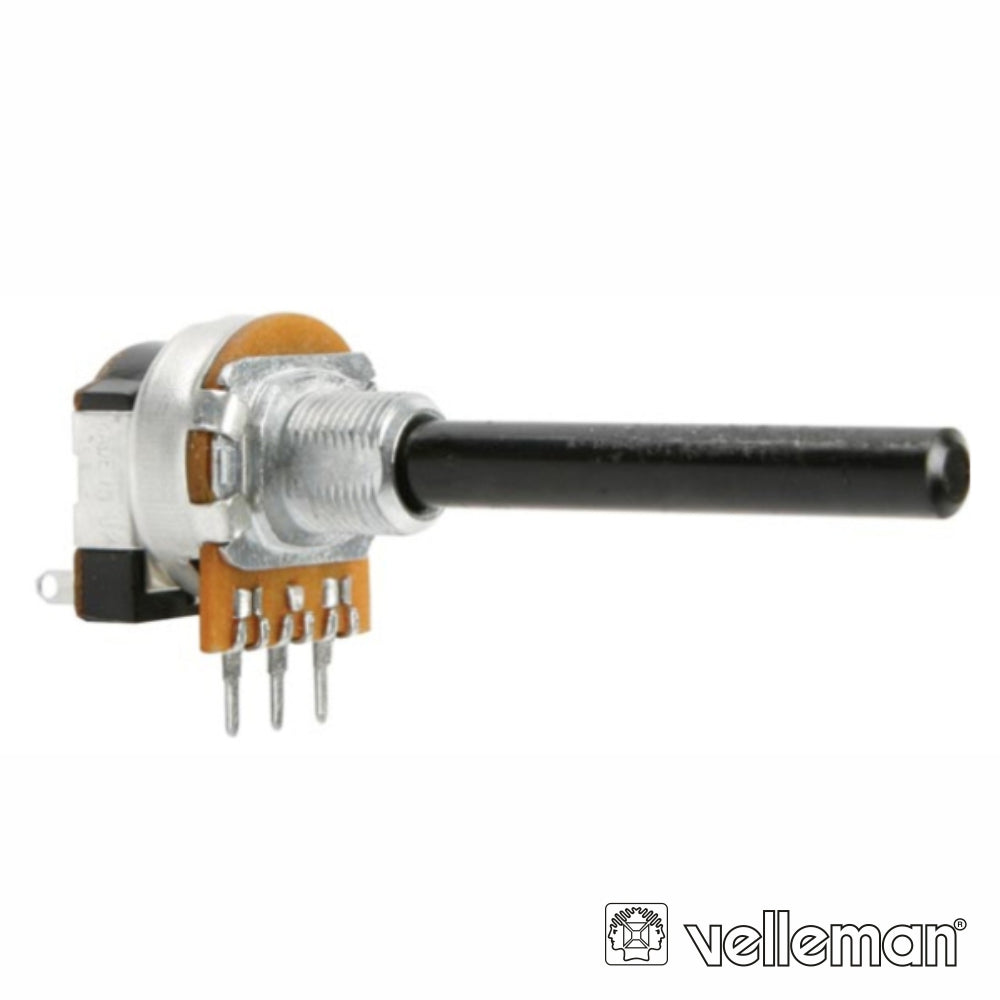Potenciómetro Linear 100K Metalico C/Interruptor - Tauu.pt
