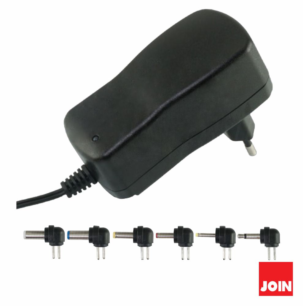 Alimentador Compacto Universal 9-24V 1A 24W Join - Tauu,pt