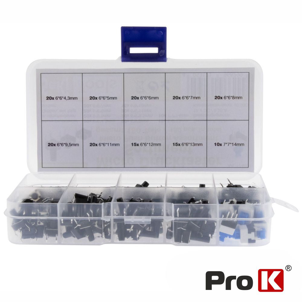 Kit De 180 Comutadores Micro Switch Prok - Tauu.pt