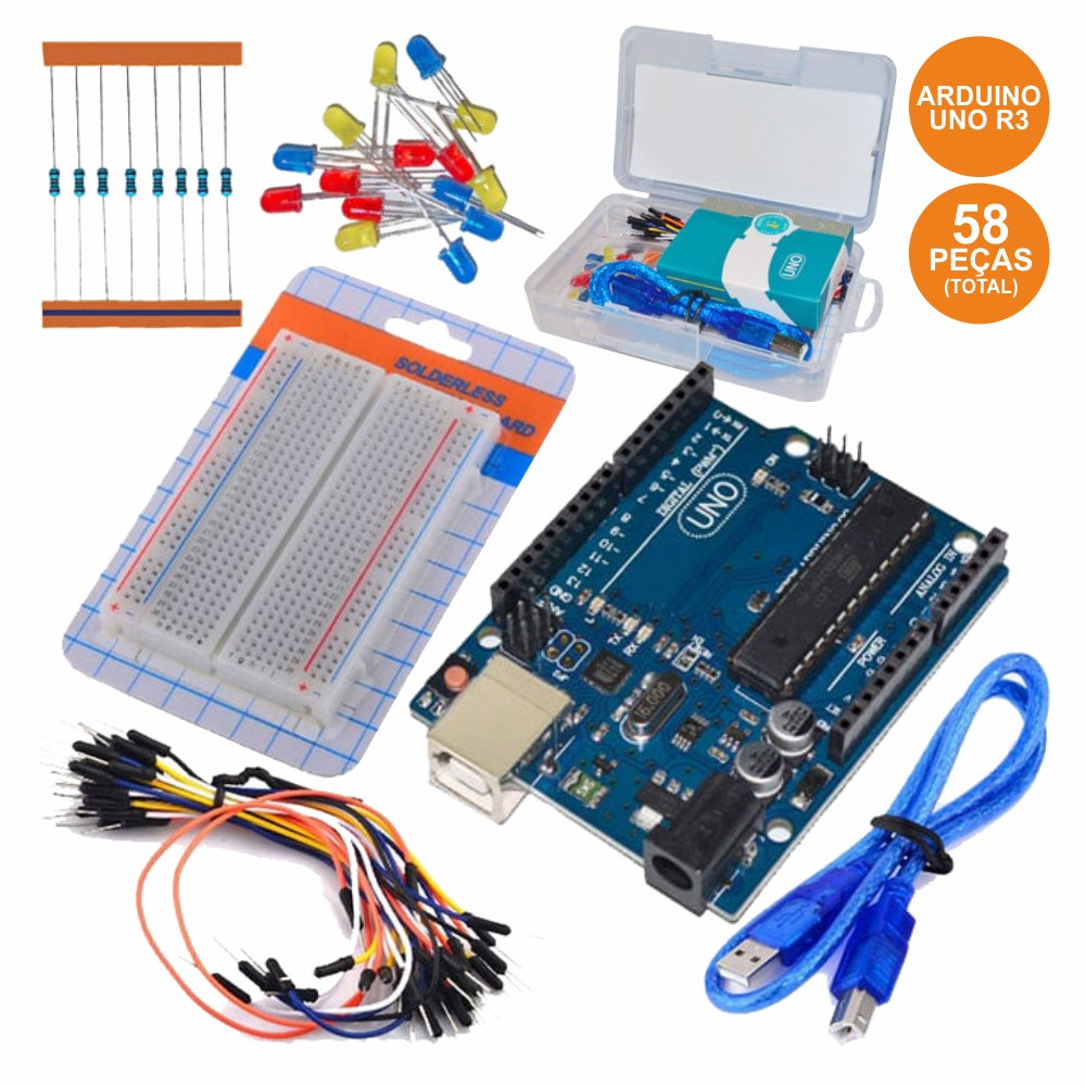 Kit Iniciação P/ Arduino Básico - Tauu.pt