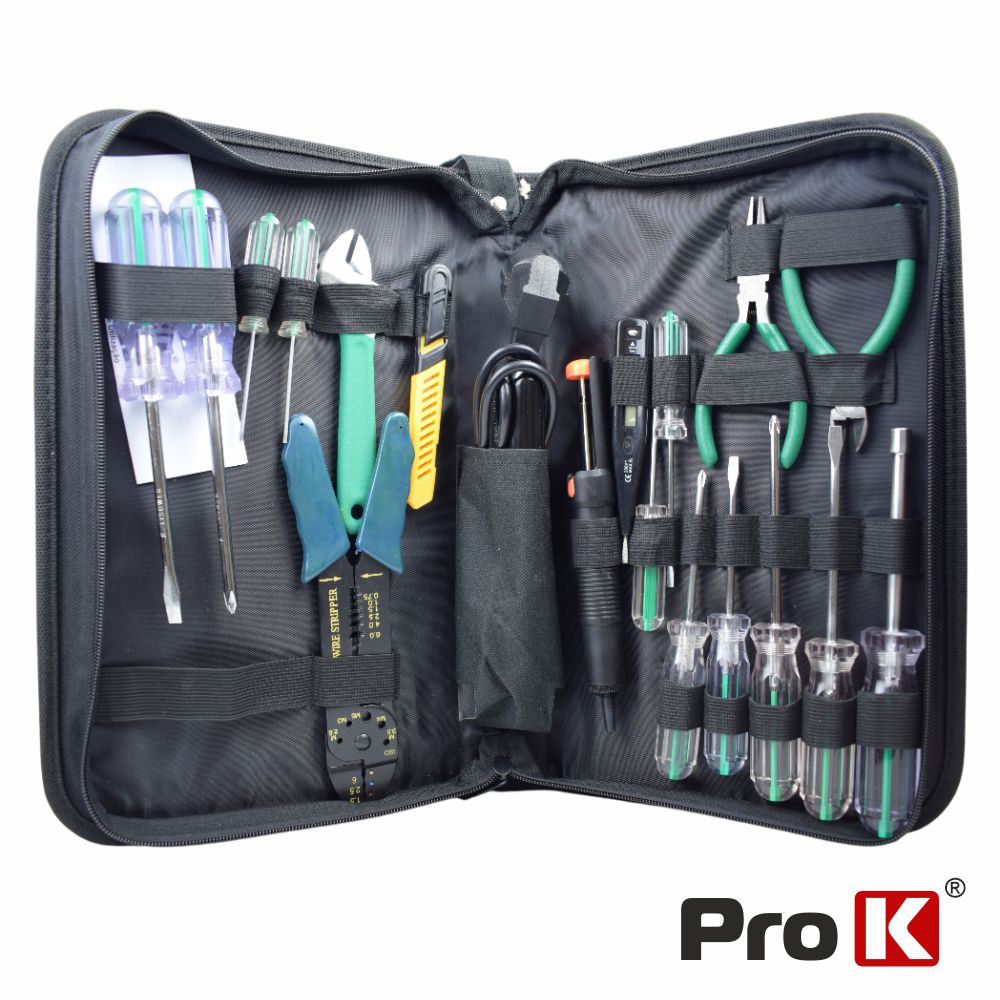 Mala Ferramentas De Soldadura C/ 20 Peças Prok - Tauu.pt