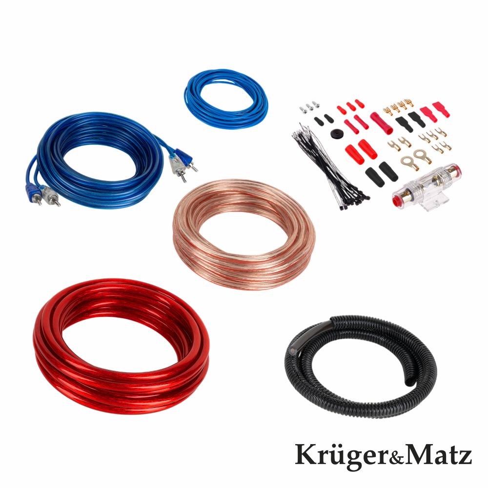 Kit De Cabos Completo P/ Amplificador/Colunas 60A - Tauu.pt