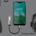 Adaptador Usb-C Macho P/ Usb-A 3.0 Fêmea Kruger Matz - Tauu.pt