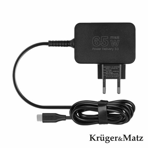 Alimentador Universal 90W Pd Usb-C C/7 Fichas Krugermatz - Tauu.pt