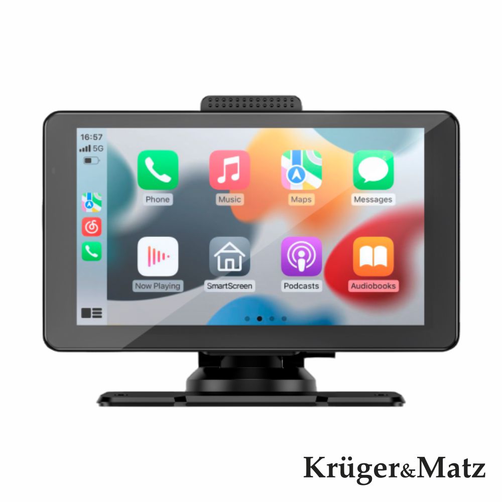 Monitor Auto 7" P/ Tablier Carplay/Android Bt/Aux/Fm - Tauu.pt