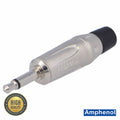 Ficha Jack 3,5Mm Macho Mono Niquelada Amphenol - Tauu,pt