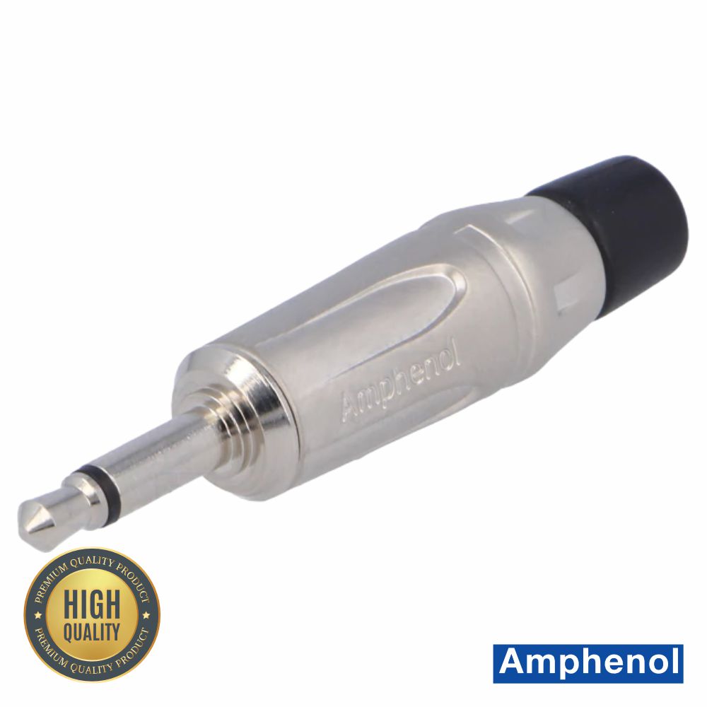 Ficha Jack 3,5Mm Macho Mono Niquelada Amphenol - Tauu,pt