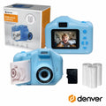 Câmara Digital Azul P/ Crianças C/ Impressora Térmica Denver - Tauu,pt