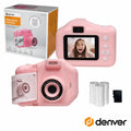 Câmara Digital Rosa P/ Crianças C/ Impressora Térmica Denver - Tauu.pt